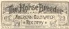 Horse Breeder and American Cultivator Registry
