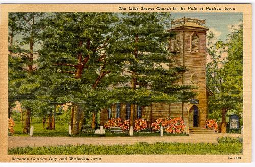IOWA Nashua Little Brown Church In The Vale 1939